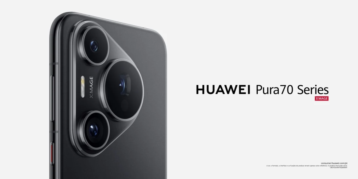 Smartphones da série Huawei Pura 70