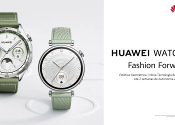 Huawei lança watch gt 4 41mm em verde