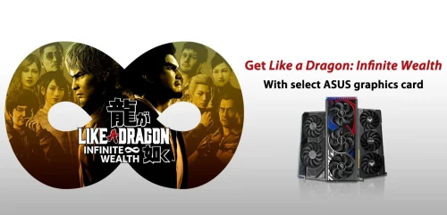 ASUS oferece jogo "Like a Dragon" na compra de placas gráficas