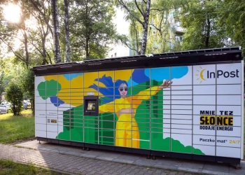 Energia solar alimenta lockers autónomos da inpost