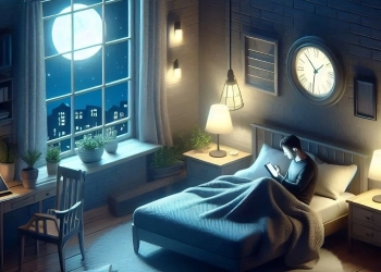 83% usam dispositivos na cama, revela estudo (imagem gerada por ia)