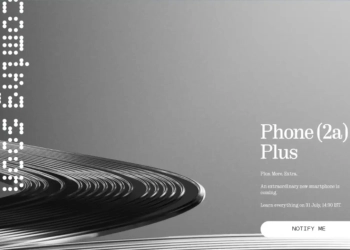 Nothing phone (2a) plus chega dia 31 de julho com mais poder e visual renovado