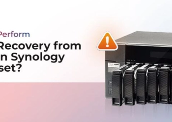 Realizar a recuperação de dados de um conjunto raid synology quebrado