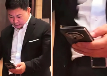 Huawei tri-fold ao vivo