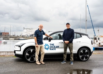 Volvo cars e a the ocean race expandem parceria