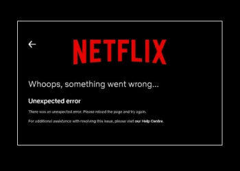 Resolver erros netflix