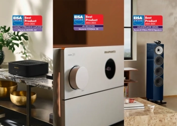 Marantz e bowers & wilkins distinguidas com prémios eisa 2024-2025