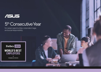Asus nas melhores empregadoras do mundo pela forbes