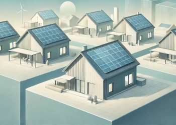 Otovo imagem conceptual, criada por ia, de painéis solares residenciais