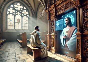 Ia de jesus substitui padre em confessionário suíço