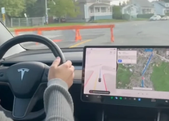 Tesla self driving