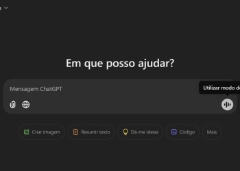 Modo de voz avançado do chatgpt chegou à web