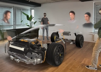 Apple vision pro - porsche