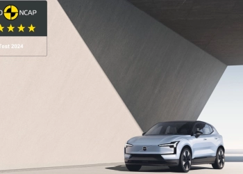 Volvo ex30 alcança pontuação máxima em segurança no euro ncap