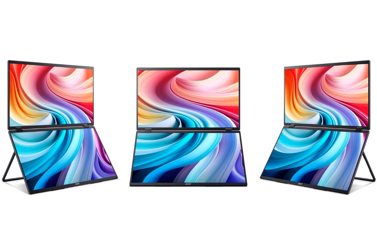 Acer PD3 monitor dobravel frente TecheNet Acer pd3 monitor dobravel frente