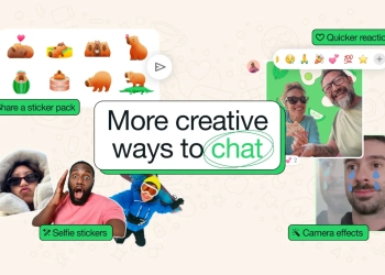 Whatsapp autocolantes filtros