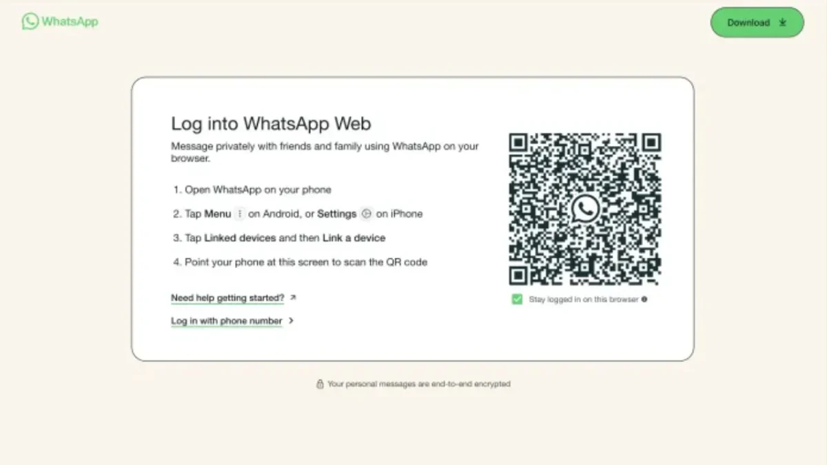 WhatsApp Web Codigo QR TecheNet Whatsapp web código qr