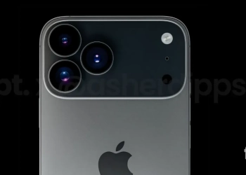 Apple iphone 17 pro 3d render