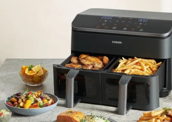Cosori dual basket