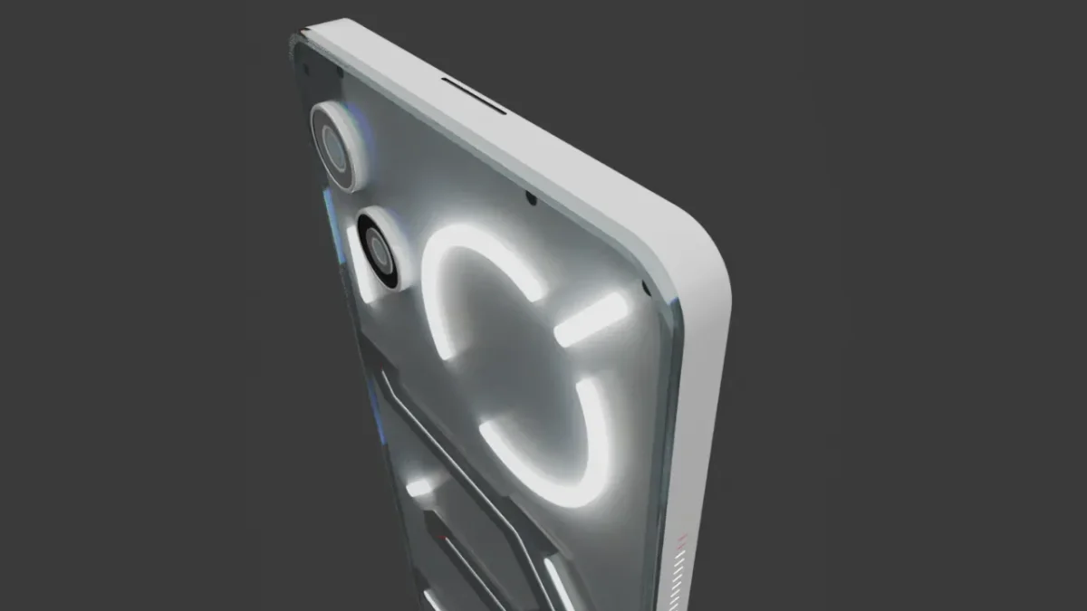 Nothing phone 3a render
