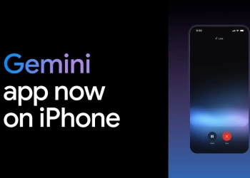 Google gemini live iphone