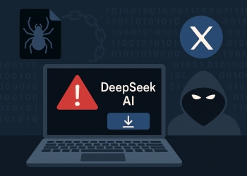 Malware disfarçado de deepseek ai ameaça utilizadores