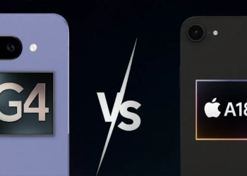 Google tensor g4 vs apple a18