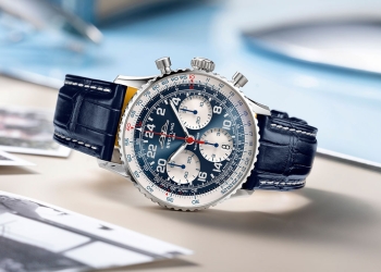 Breitling lança navitimer cosmonaute em platina