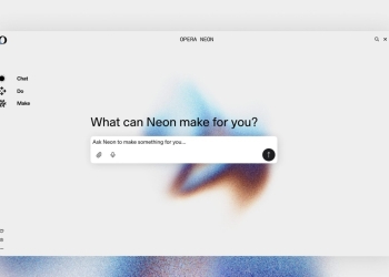 Opera neon: o navegador da opera com ia agêntica