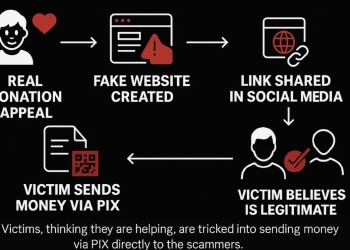 Norton alerta para esquema de doações falsas no brasil