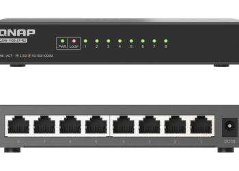 Qnap qsw-1108-8t-r2: rede 2. 5gbe sem complicações