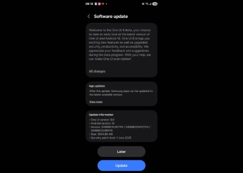 Samsung one ui 8 atualização