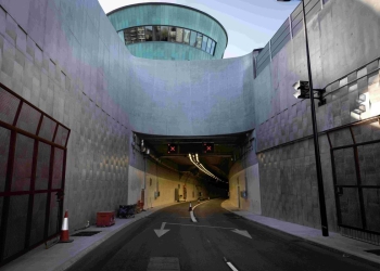 Tecnologia da indra gere túnel de silvertown