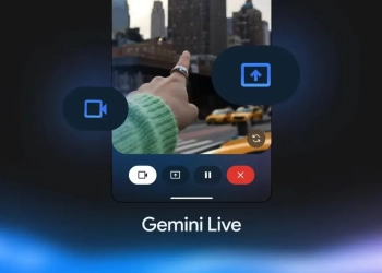Gemini live - circle to search