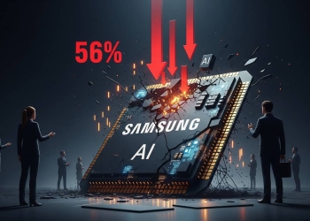 Lucro da samsung cai 56% no segundo trimestre do ano