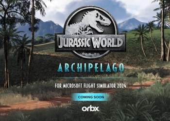 Flight simulator jurassic world