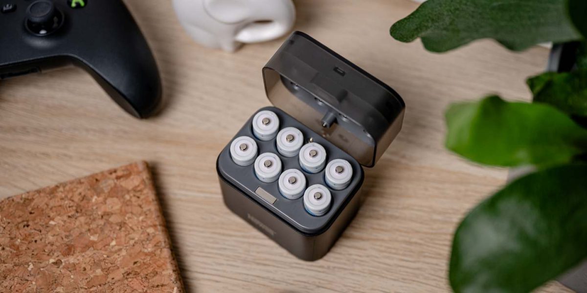 Grafika Ladowarka 8 kanalowa Newell do akumulatorow Li ion Ni MH 05 TecheNet Grafika ladowarka 8 kanalowa newell do akumulatorow li ion ni mh 05