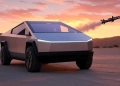 Tesla cybertruck mísseis