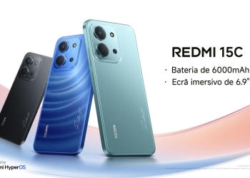 Redmi 15c: bateria gigante, grande ecrã e preço pequeno