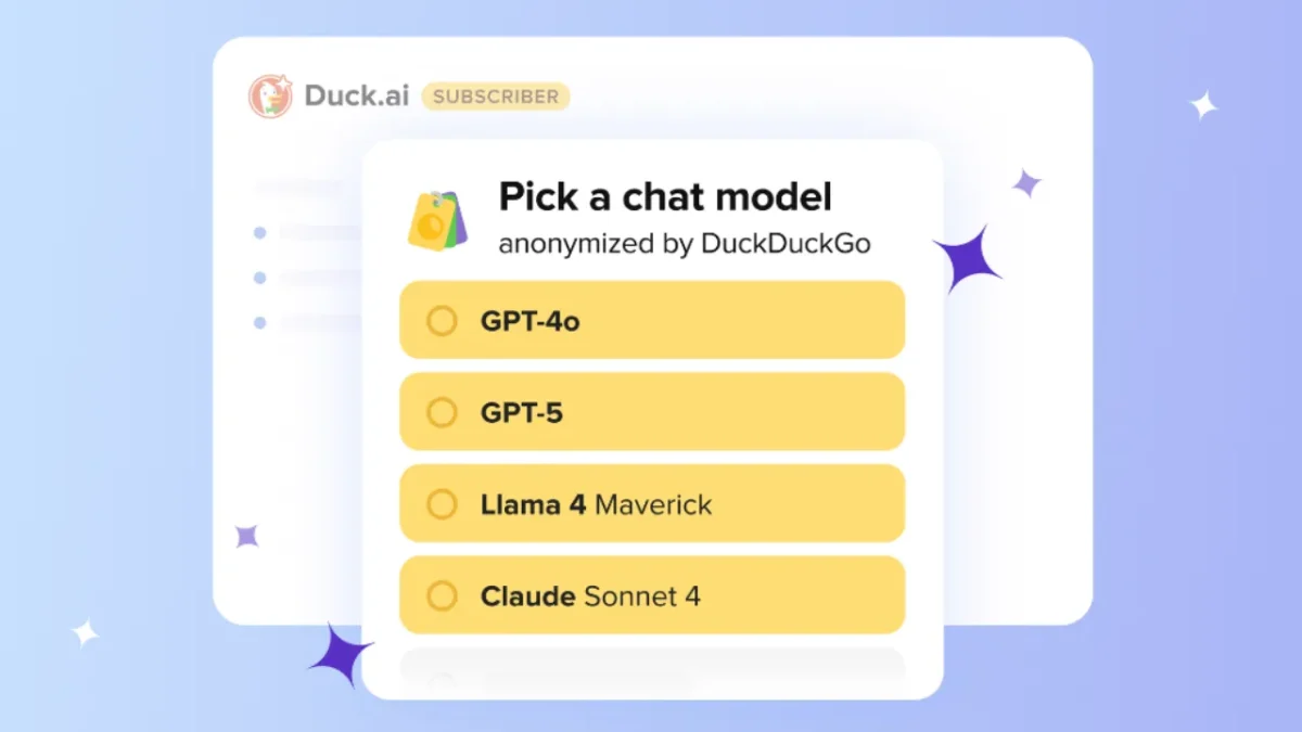 Duckduck go ai