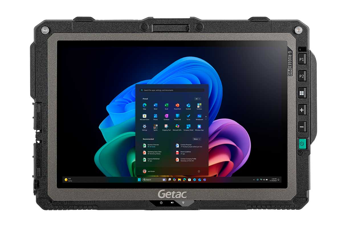 Getac ux10: novos tablets robustos chegam com ia dos copilot+ pcs