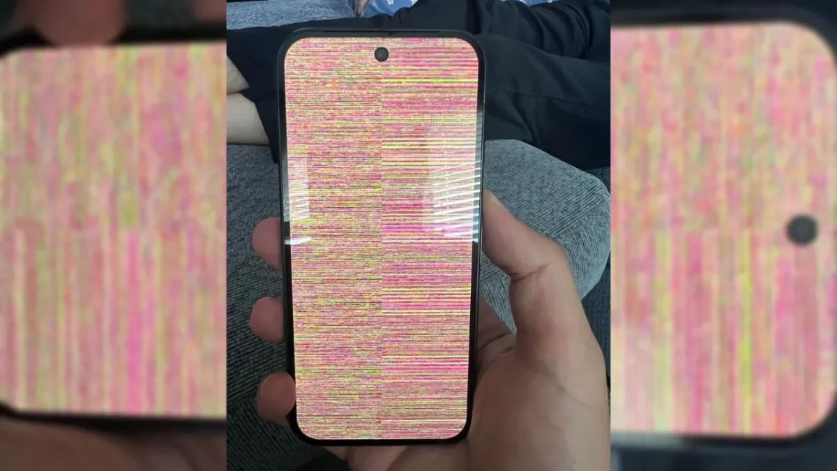 Google pixel 10 - problemas ecrã