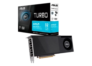 Asus anuncia a turbo radeon ai pro r9700 com 32gb
