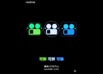 Realme gt 8 pro terá um módulo de câmara personalizável e amovível