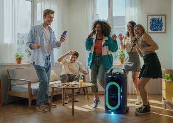 Samsung sound tower com até 240w de potência revelada na ifa 2025