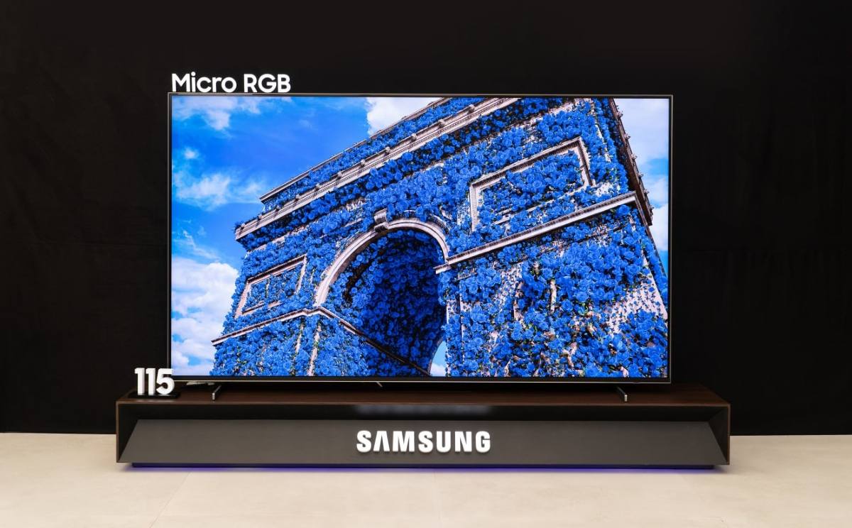 Samsung anuncia a nova tecnologia Micro RGB