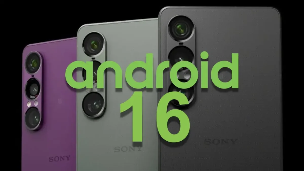 Sony android 16