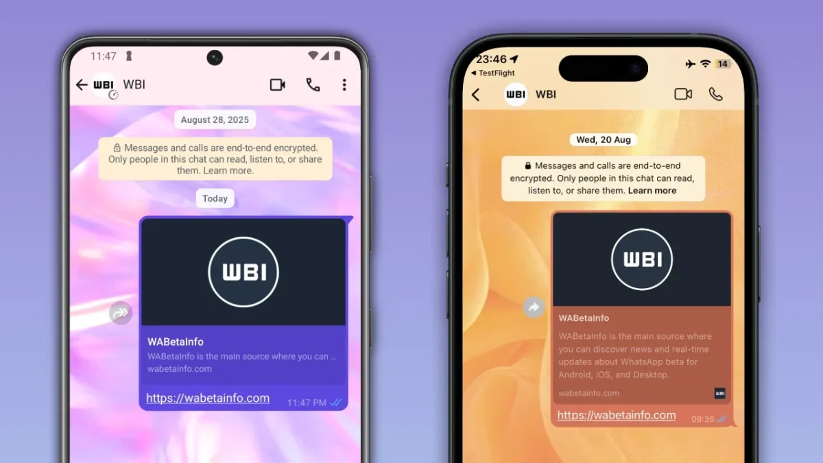 Whatsapp android ios