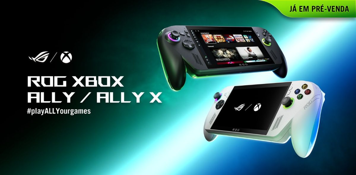 Rog xbox ally e ally x: as novas consolas portáteis já estão em pré-venda