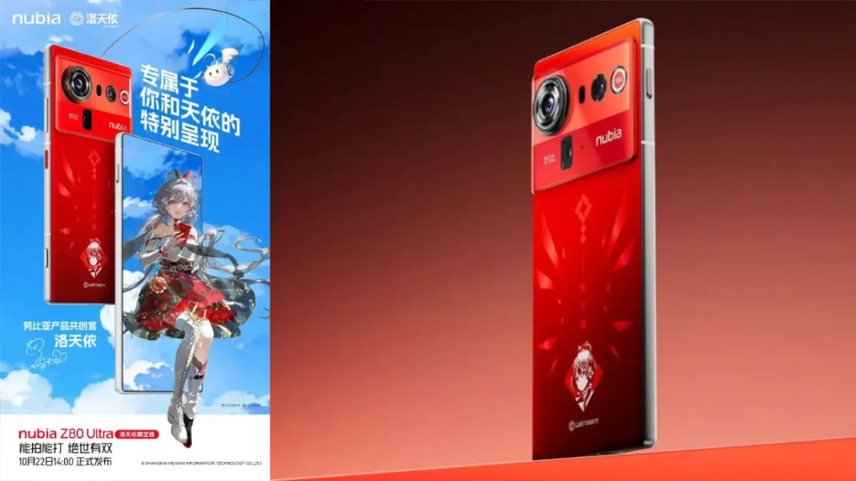 Nubia Z80 Ultra Luo Tianyi Limited Edition TecheNet Nubia z80 ultra luo tianyi limited edition